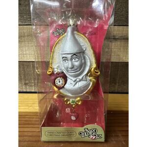 Rare Tin Man Wizard of Oz Christmas Ornament with original box Kurt S. Adler